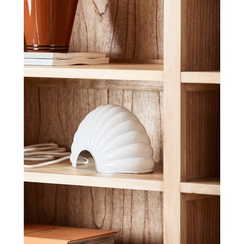 Nordal-collectie CHIA lamp w. chrome - white