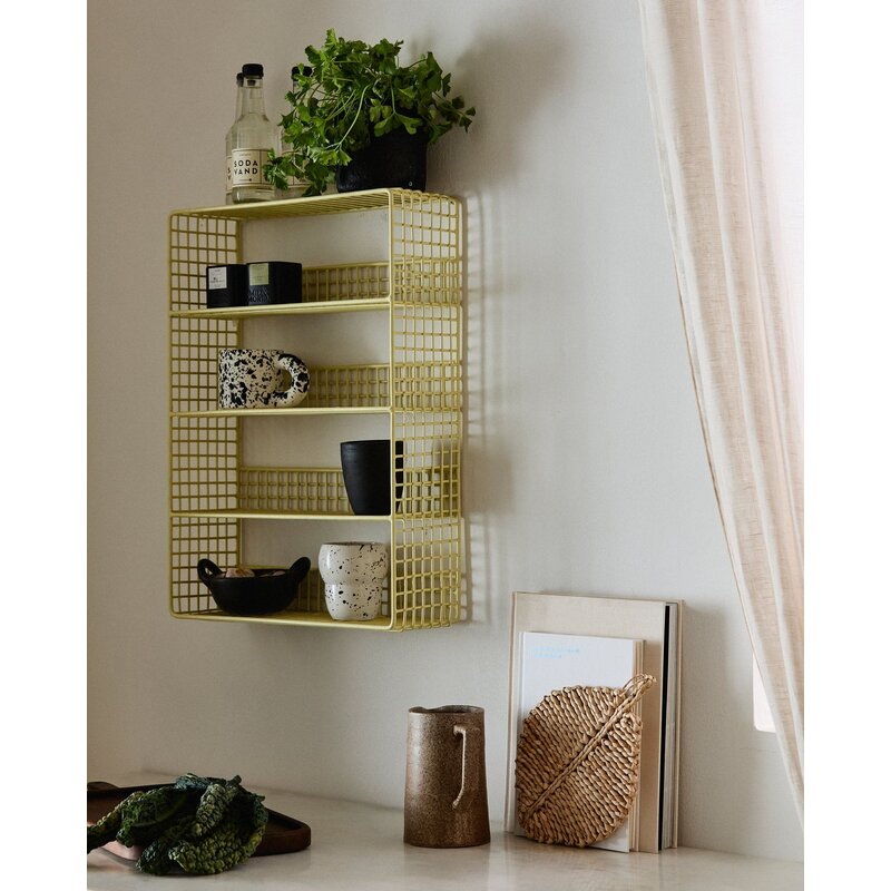 Nordal-collectie KIKORI shelf - yellow