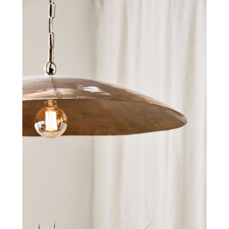 Nordal-collectie SHAKTI hanging lamp - brass