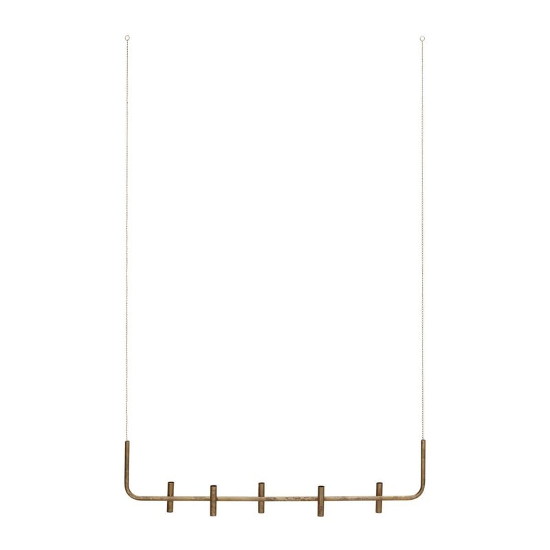 House Doctor-collectie Kandelaar Maxi Antieke koperen afwerking