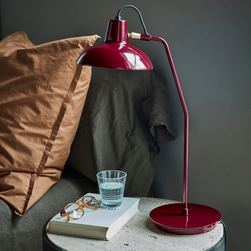 House Doctor-collectie Tafellamp Desk Rood