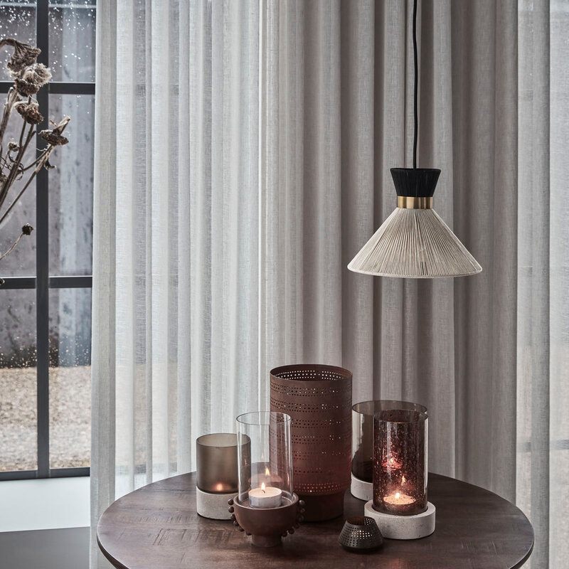 House Doctor-collectie Lamp, HDCord, Zwart