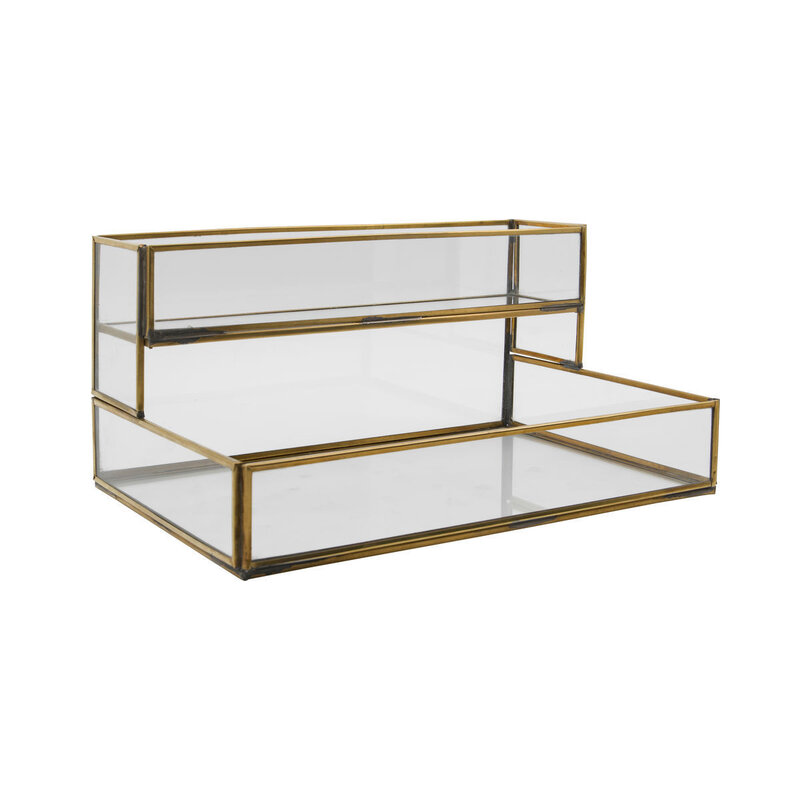 House Doctor-collectie Organiser, HDArca, Messing