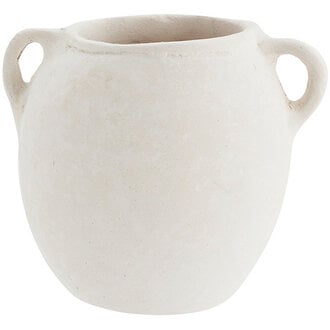 Madam Stoltz Handmade paper mache vase