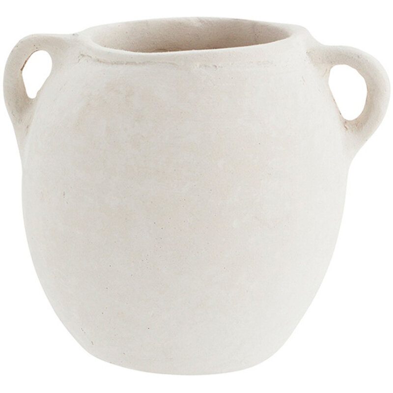 Madam Stoltz-collectie Handmade paper mache vase