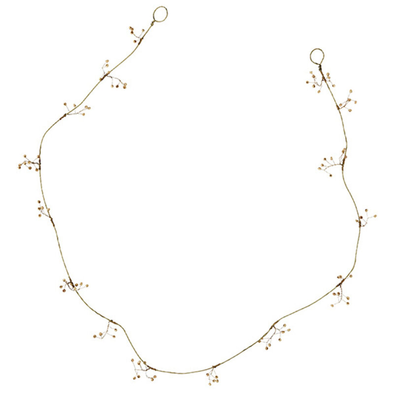 Madam Stoltz-collectie Iron garland w/ beads