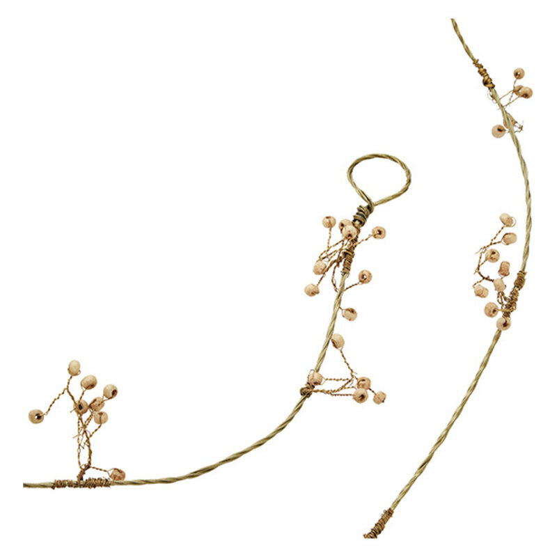 Madam Stoltz-collectie Iron garland w/ beads