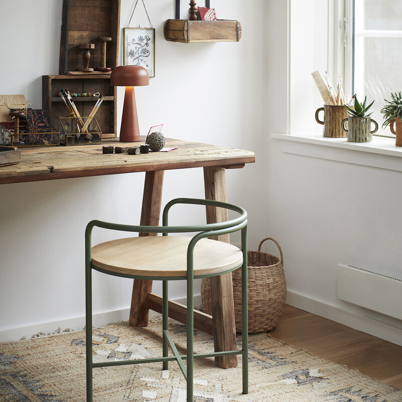 Madam Stoltz-collectie Re-used wooden spools