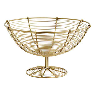 Madam Stoltz Iron fruit basket