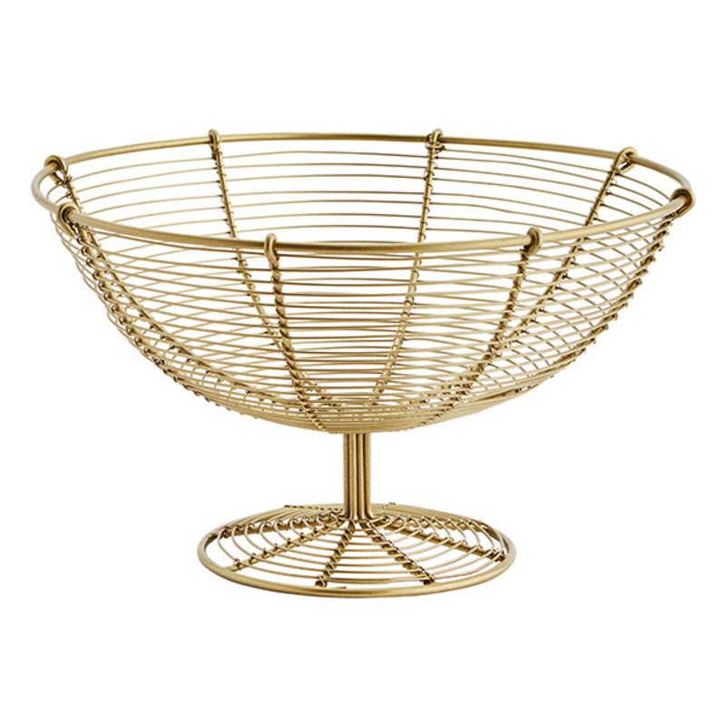 Madam Stoltz-collectie Iron fruit basket