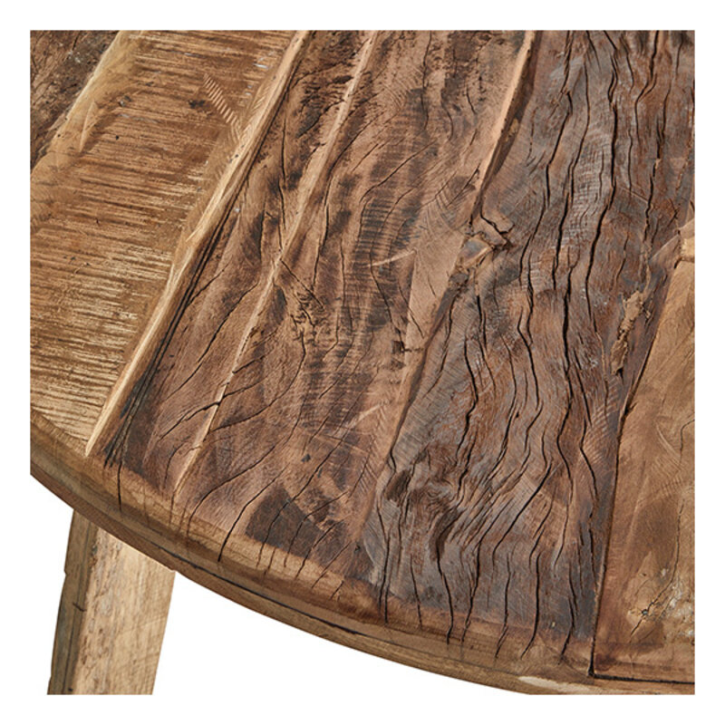 Madam Stoltz-collectie Recycled round dinning table