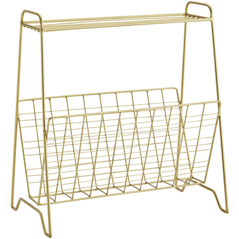 Madam Stoltz-collectie Iron magazine rack