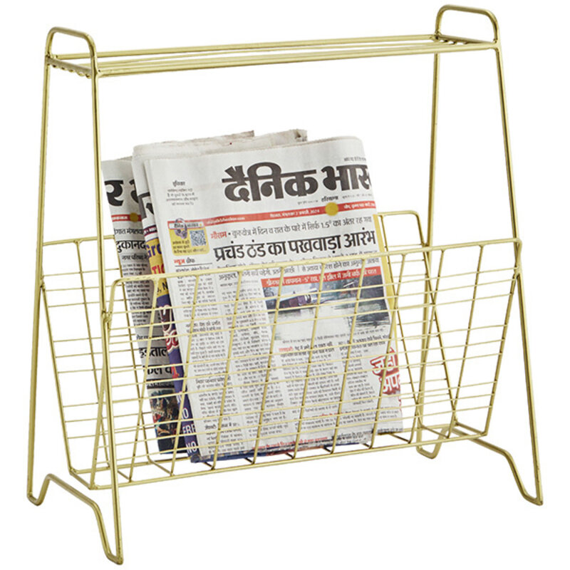 Madam Stoltz-collectie Iron magazine rack