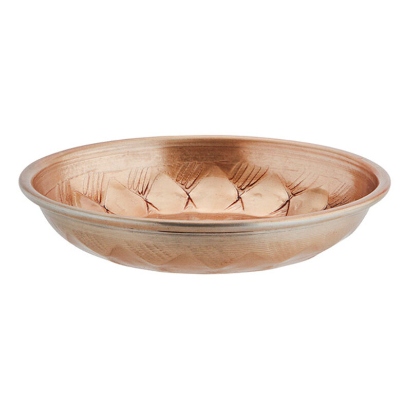 Madam Stoltz-collectie Hand hammered aluminium tray