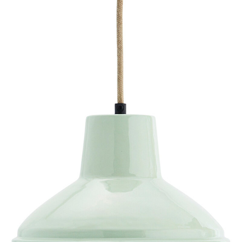 Madam Stoltz-collectie Hanglamp sage emaille