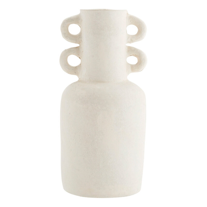 Madam Stoltz-collectie Handmade paper mache vase