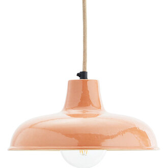 Madam Stoltz Hanglamp emaille oranje