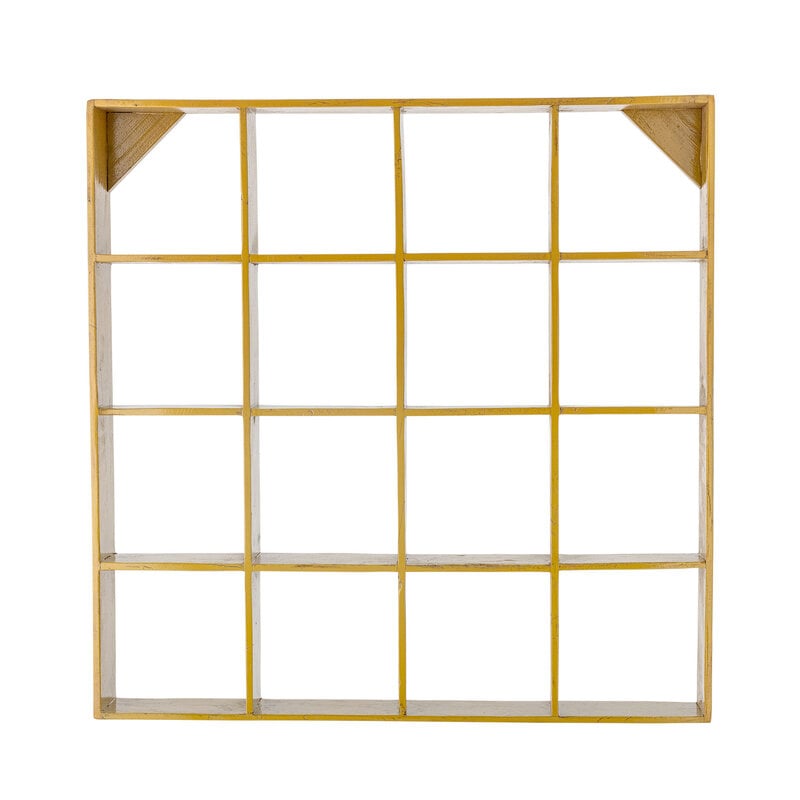 Bloomingville-collectie Bekka Shelf Yellow Reclaimed Wood