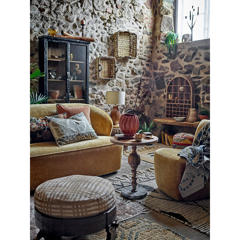 Bloomingville-collectie Paloma Stool Brown Mango