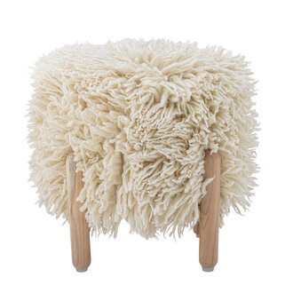 Bloomingville Lomba Stool Nature Wool