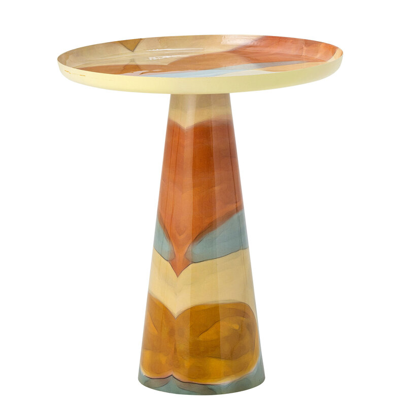 Bloomingville-collectie Brooke Side Table Yellow Metal