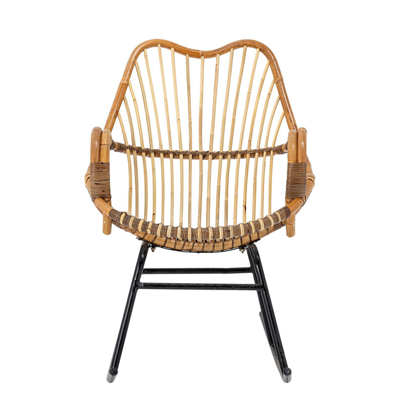 Bloomingville-collectie Reine Rocking Chair Nature Rattan
