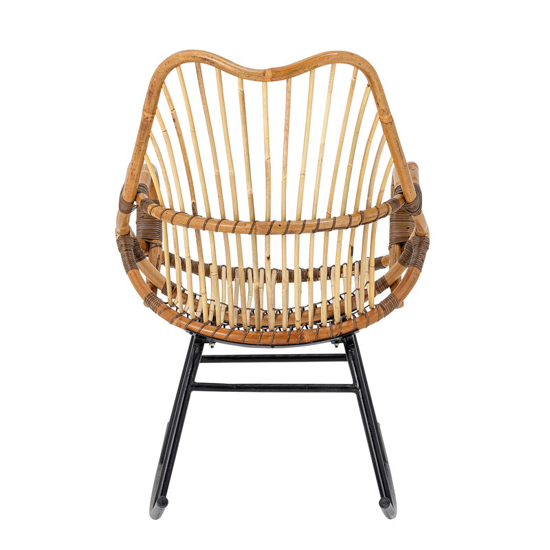 Bloomingville-collectie Reine Rocking Chair Nature Rattan