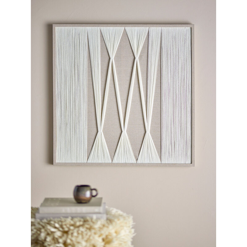 Bloomingville-collectie Didder wanddecoratie naturel katoen