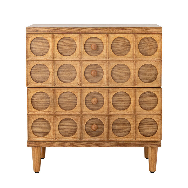 Bloomingville-collectie Vester Drawers Brown MDF