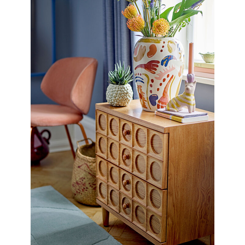 Bloomingville-collectie Vester Drawers Brown MDF