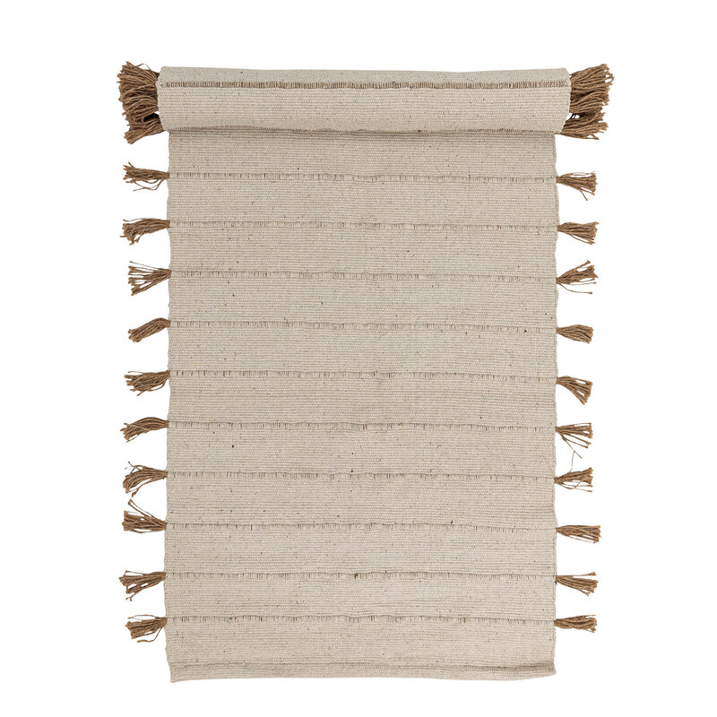 Bloomingville-collectie Avino Rug Nature Cotton