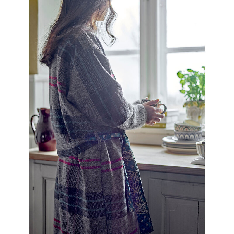 Bloomingville-collectie Rieti Kimono Grey Upcycled