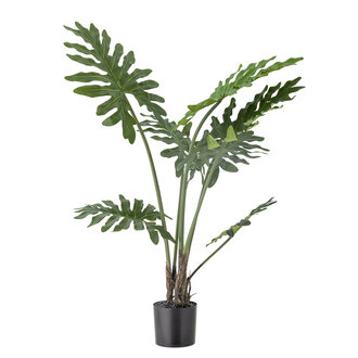 Bloomingville Philodendron Plant Green Artificial Flowers