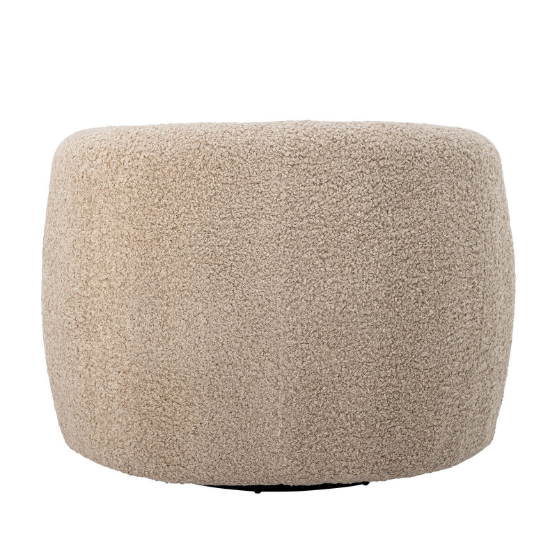 Bloomingville-collectie Bocca Lounge Chair Nature Polyester