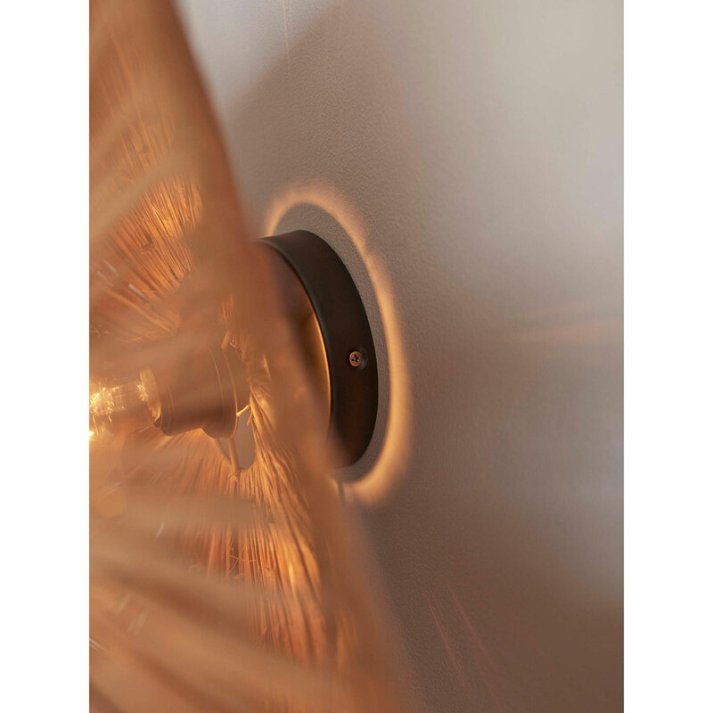 Good&Mojo-collectie Wandlamp Panama - Bruin - 65x7x65cm