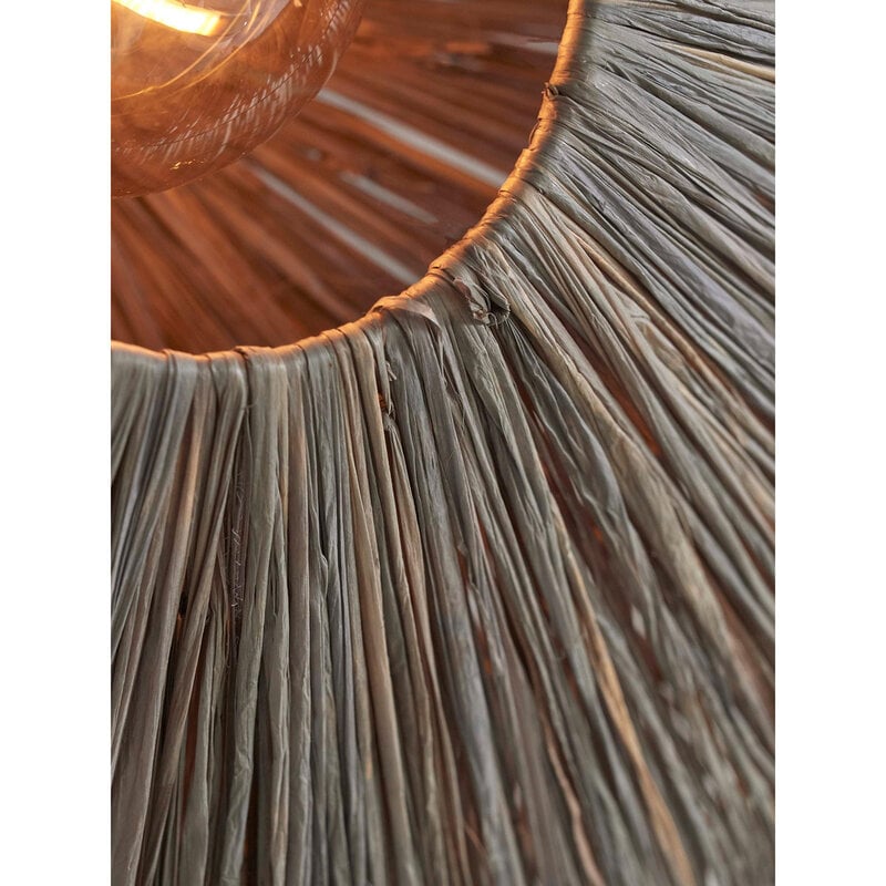 Good&Mojo-collectie Plafonniere Panama - Donker grijs - 65x65x7cm