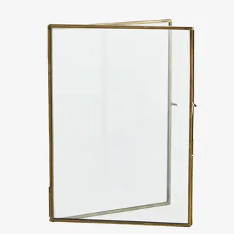 Madam Stoltz Double photo frame