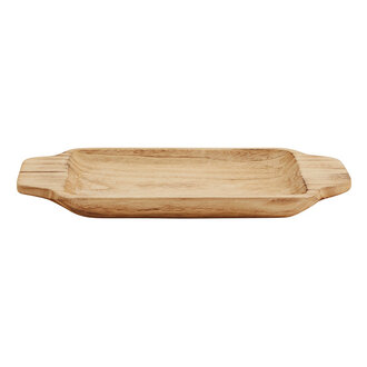 Madam Stoltz Rectangular wooden tray Madam Stoltz Rectangular wooden tray