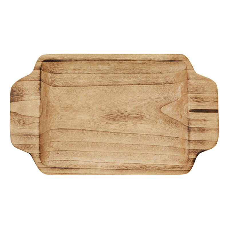 Madam Stoltz-collectie Rectangular wooden tray