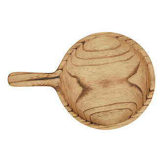 Madam Stoltz Wooden tray w/ handle