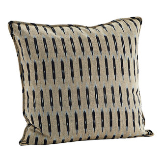 Madam Stoltz Ikat woven cushion cover