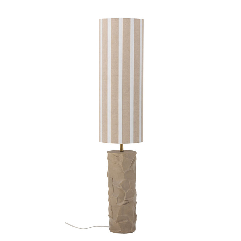 Bloomingville-collectie Jani Vloerlamp naturel aardewerk