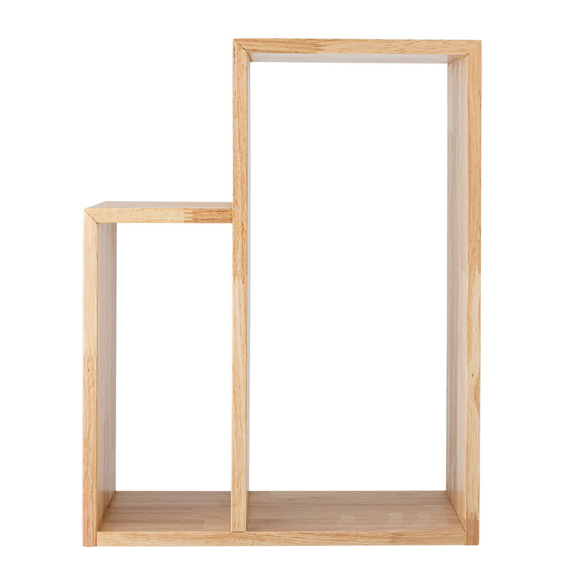 Bloomingville-collectie Camilo Shelf, Nature, Rubberwood
