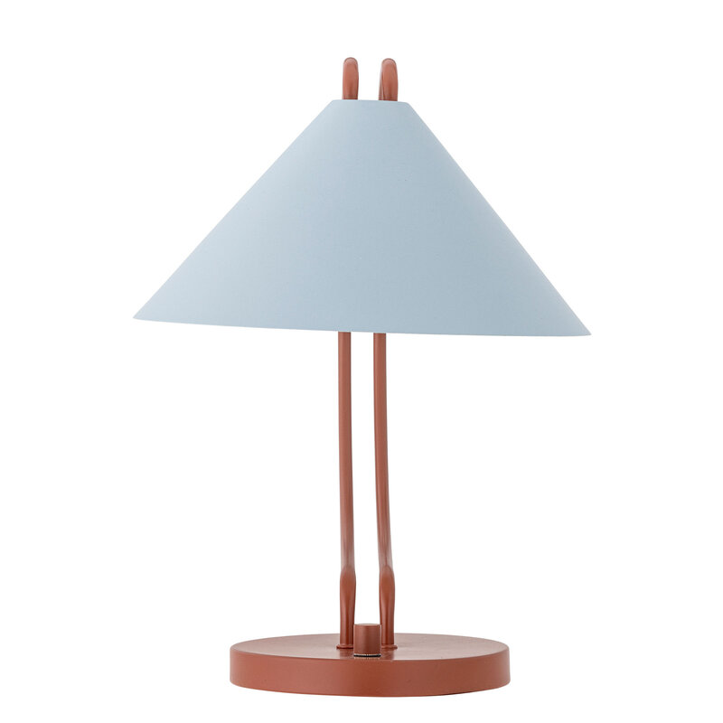 Bloomingville-collectie Janya Tafellamp Rood Metaal