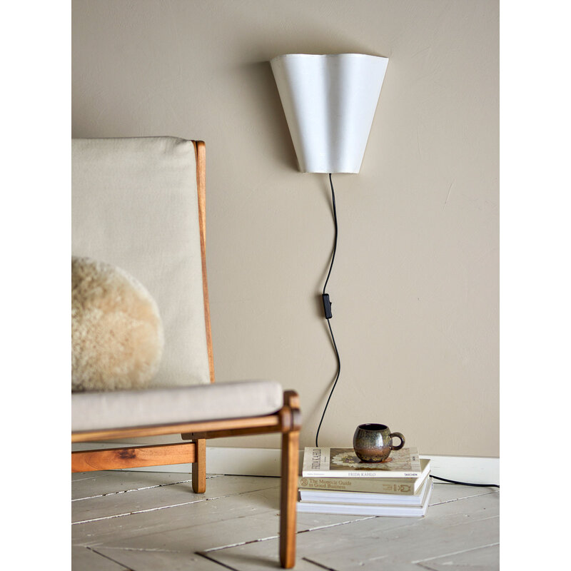Bloomingville-collectie Janese Wall Lamp, White, Paper