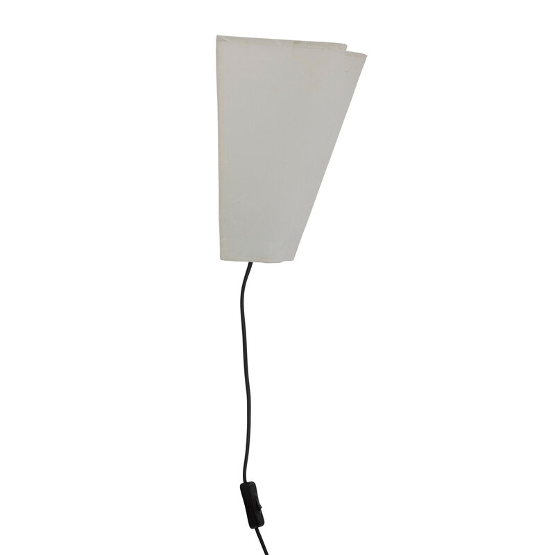 Bloomingville-collectie Janese Wall Lamp, White, Paper