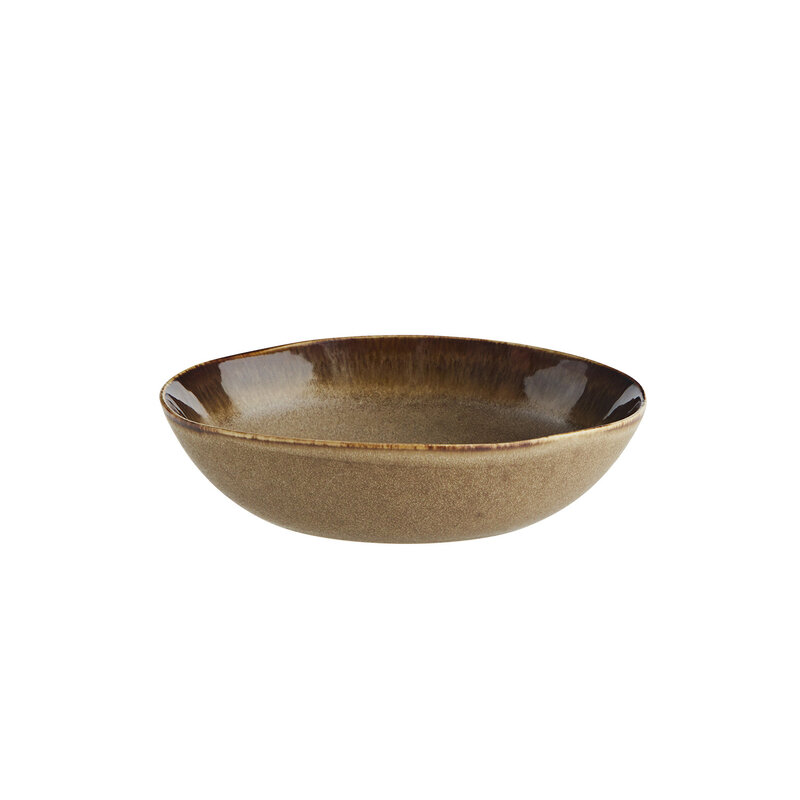 Madam Stoltz-collectie Stoneware deep plate
