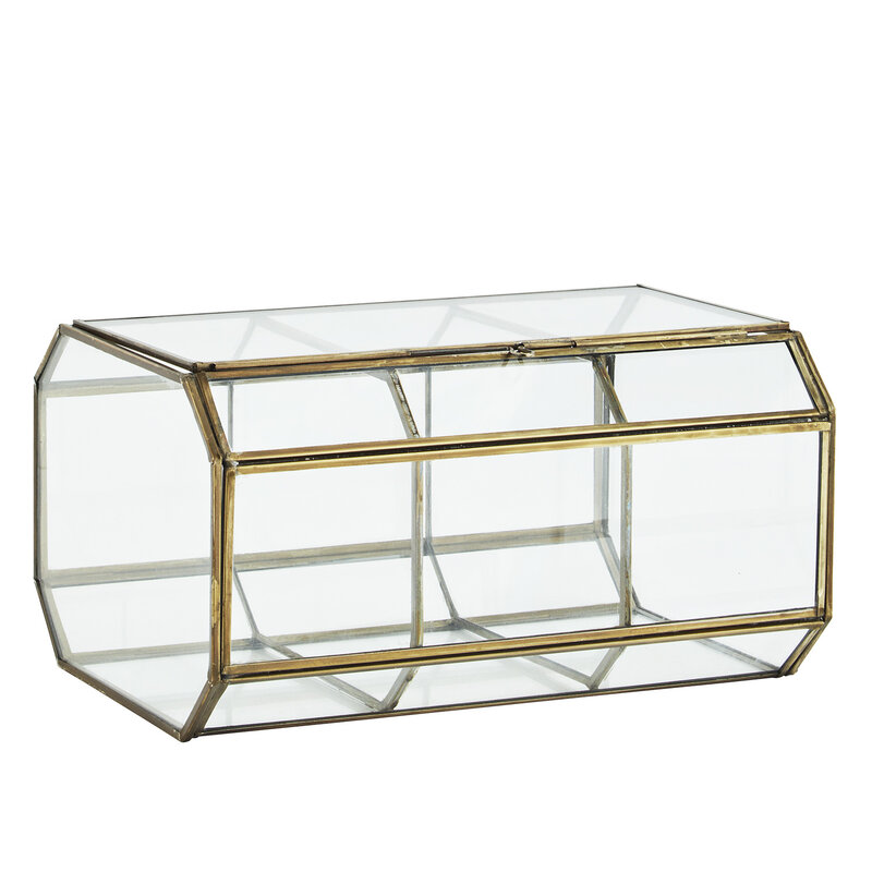 Madam Stoltz-collectie Partitioned glass box