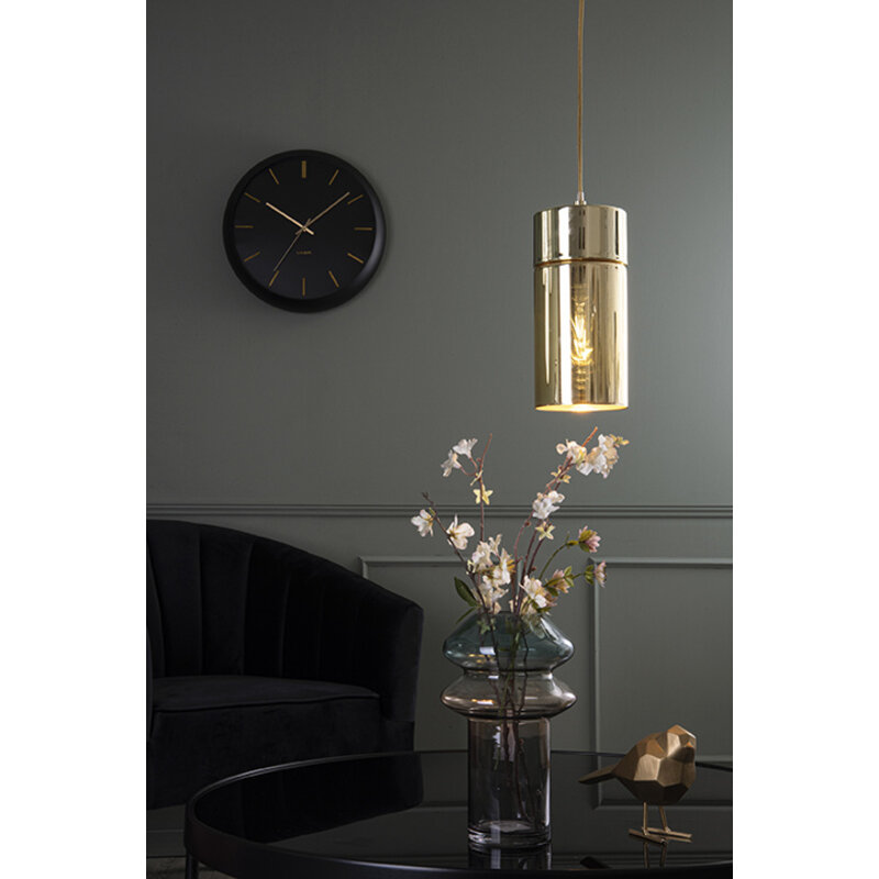 Karlsson-collectie Wall clock Globe black, Design Armando Breeveld