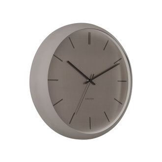Karlsson Wandklok Nirvana Globe - Donker Grijs - Ã˜40cm